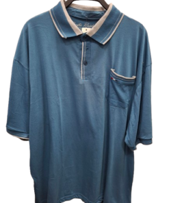 Pacific Raiders Polo Shirt (Blue-6XL)