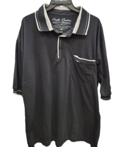 Pacific Raiders Polo Shirt (Black-3XL)