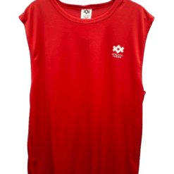SLEEVELESS TOP (Red-XL)