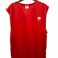 SLEEVELESS TOP (Red-2XL)
