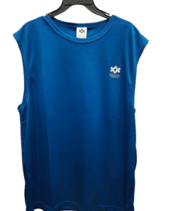 SLEEVELESS TOP (Blue-2XL)