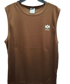 SLEEVELESS TOP (Dark Brown-L)