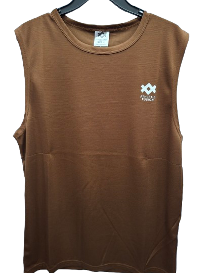 SLEEVELESS TOP (Dark Brown-L)